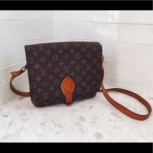 Louis Vuitton Vintage Monogram Cartouchiere GM